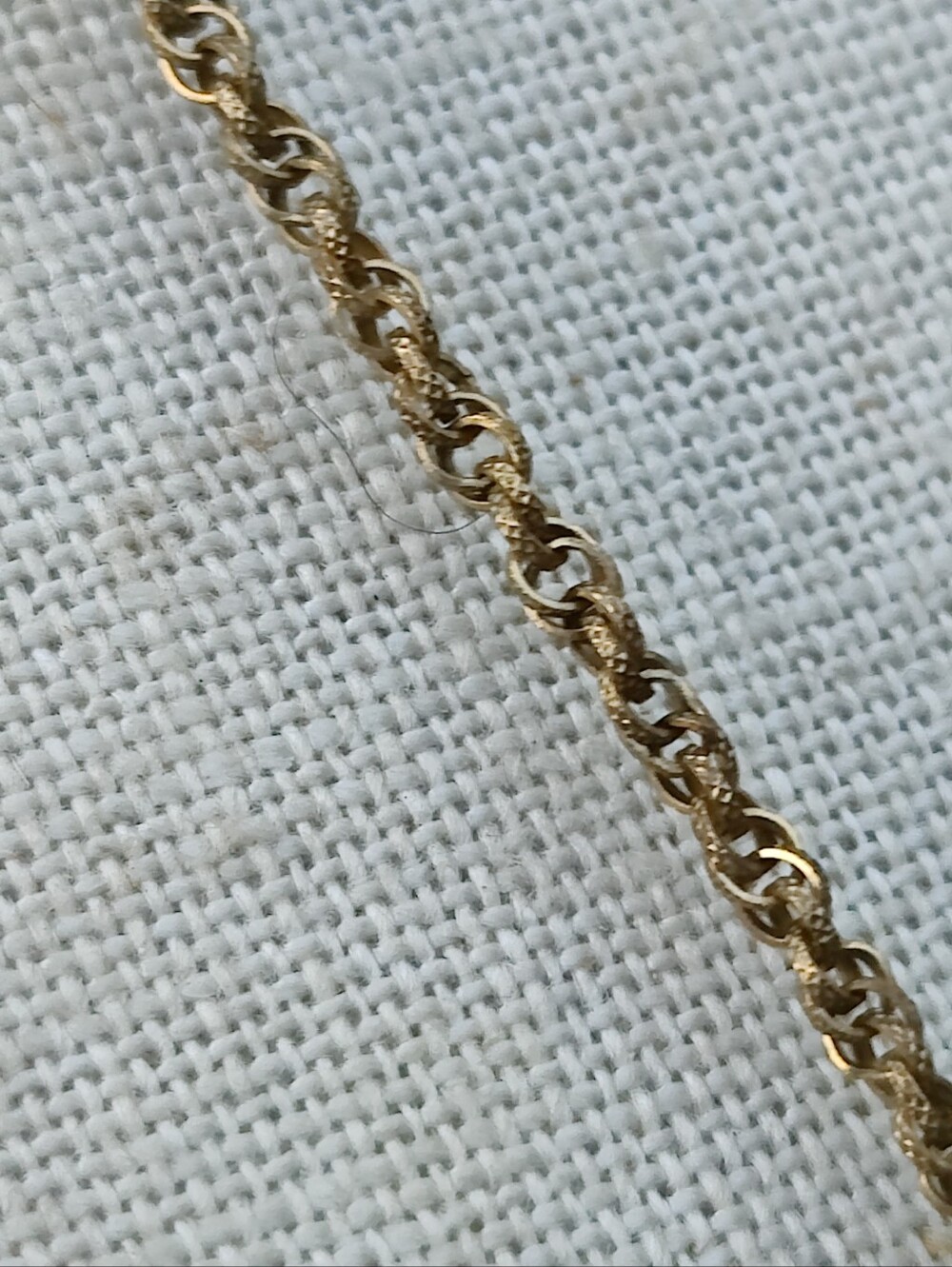 Vintage 12K GF Cinnabar Pendant Necklace - Picture 5 of 7